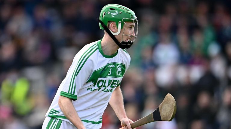 24 October 2021; Joey Holden of Ballyhale Shamrocks during the Kilkenny County Senior Club Hurling Championship Semi-Final match between Ballyhale Shamrocks and James Stephens at UPMC Nowlan Park in Kilkenny. Photo by Sam Barnes/Sportsfile