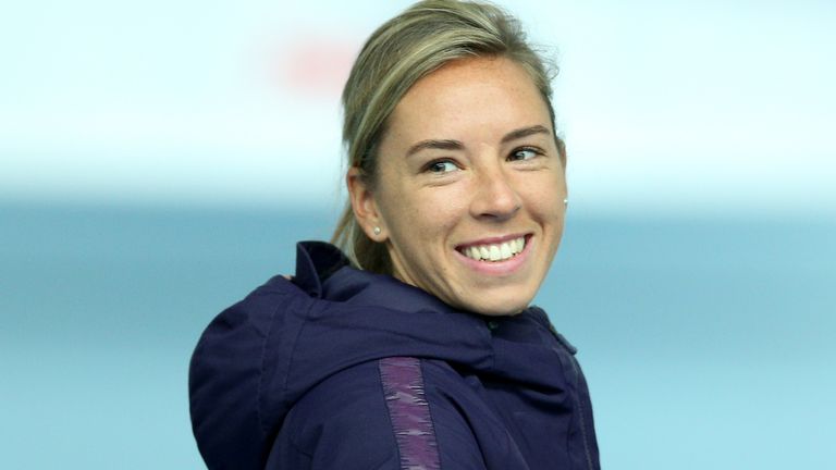 Jordan Nobbs during the media day at St George's Park, Burton.