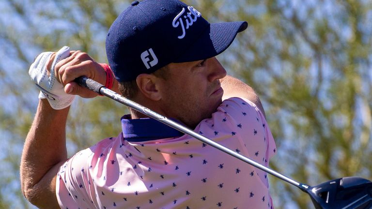 Justin Thomas set a new course record with a 61 under 12 - he should share that feat, as just over two hours later Rahm tied his 61