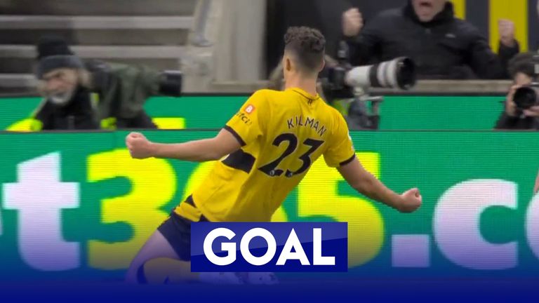 Kilman opens the scoring for Wolves