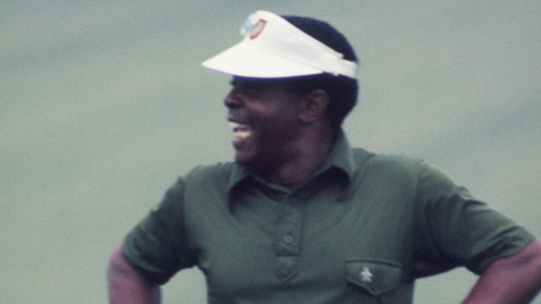 Elder was the first African American to play at the Masters