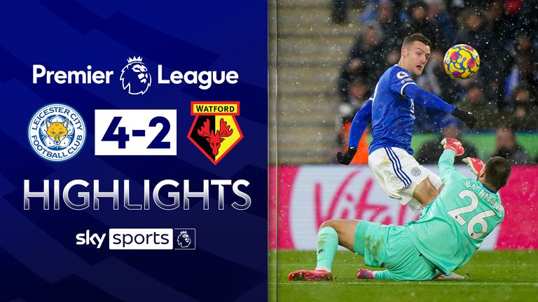 Leicester vs Watford highlights
