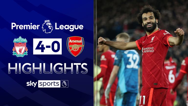 Liverpool v Arsenal highlights
