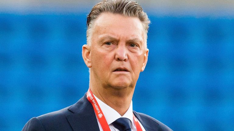 Louis van Gaal: Netherlands boss suffers hip injury in bicycle accident but will still coach against Norway |  Football News