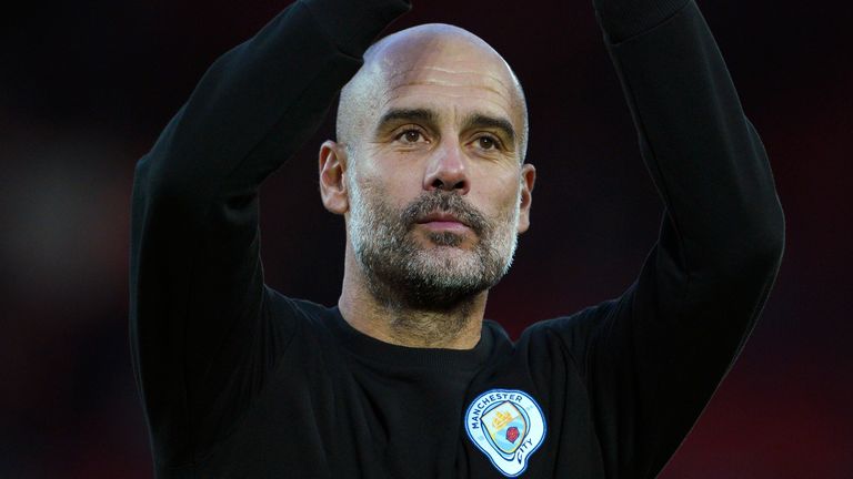 Pep Guardiola has won the Premier League three times in his first five seasons in charge at Manchester City