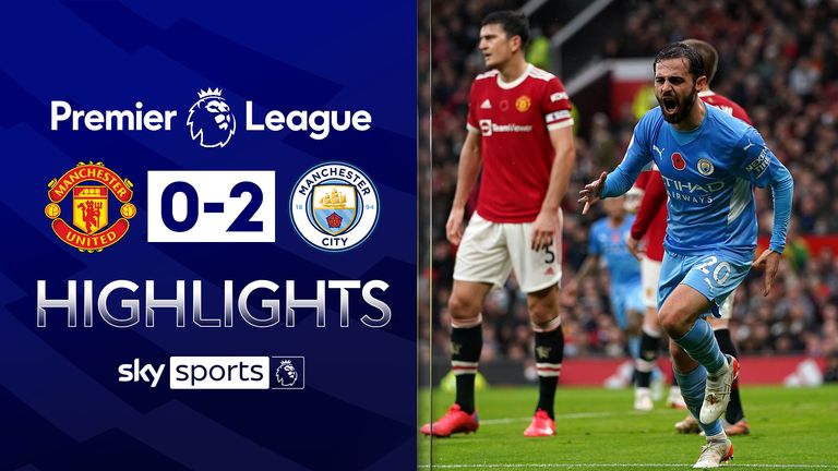 Manchester United vs Manchester City highlights