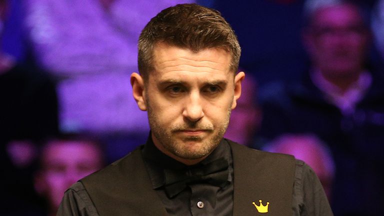 Mark Selby during five of the Cazoo UK Championship at the York Barbican. Picture date: Sunday November 28, 2021.