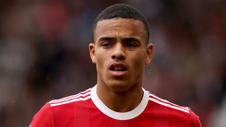 Manchester United&#39;s Mason Greenwood