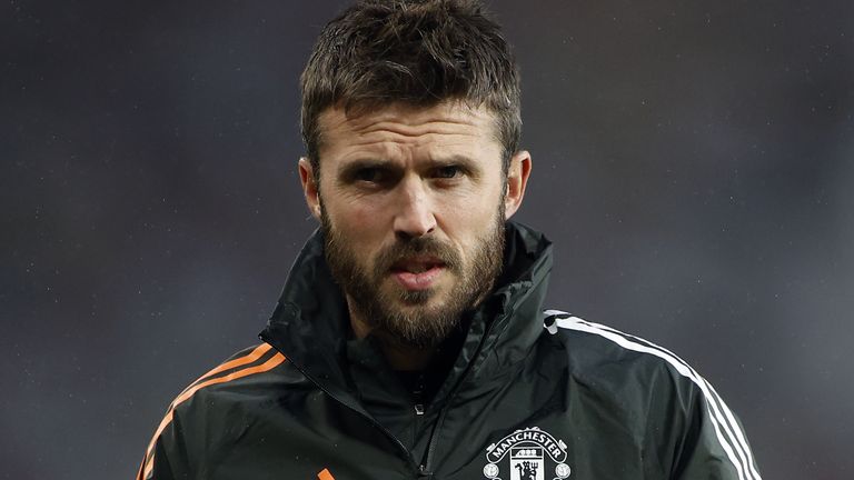 Michael Carrick takes charge of his first Man Utd game on Tuesday evening