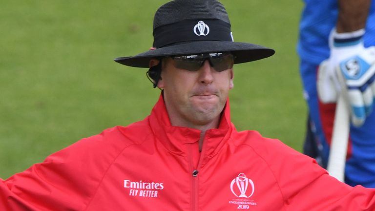 Umpire Michael Gough has been told to isolate (Getty)