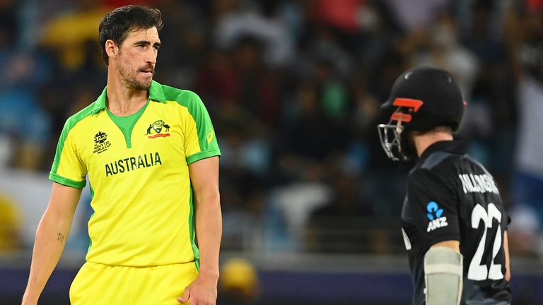 Mitchell Starc and Kane Williamson (Getty Images)