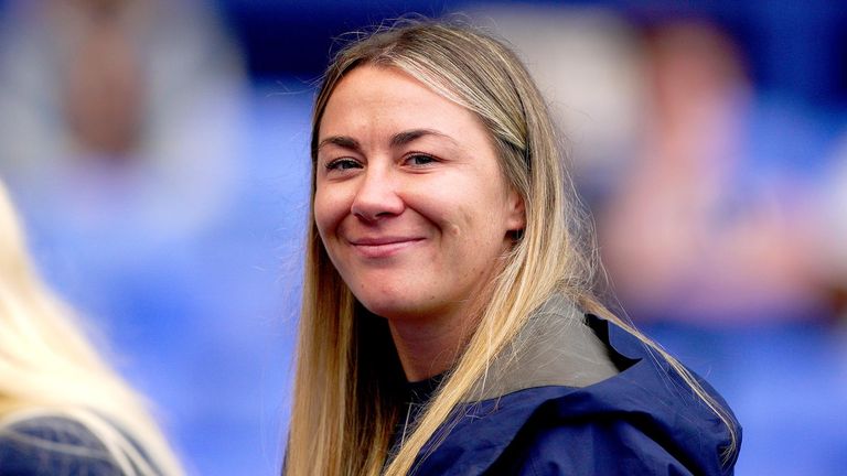 UFC fighter Molly McCann ahead of the Premier League match at Goodison Park, Liverpool