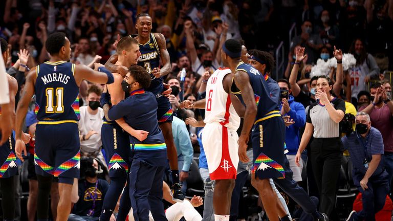 Nikola Jokic's adorable celebration with family after NBA triumph