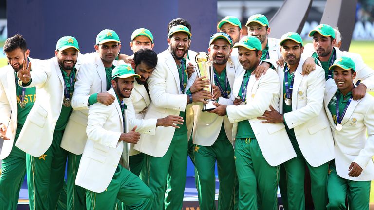 Pakistan hold 2017 Champions Trophy (PA Images)