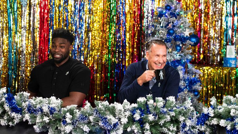 Micah Richards and Paul Merson took part in the quiz