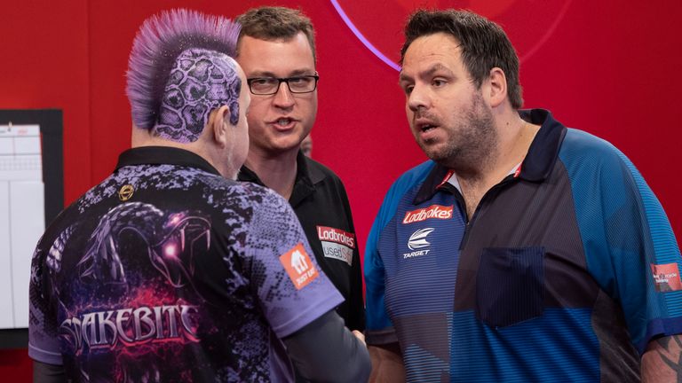 Adrian Lewis revient sur son altercation avec Peter Wright lors de la finale du championnat des joueurs