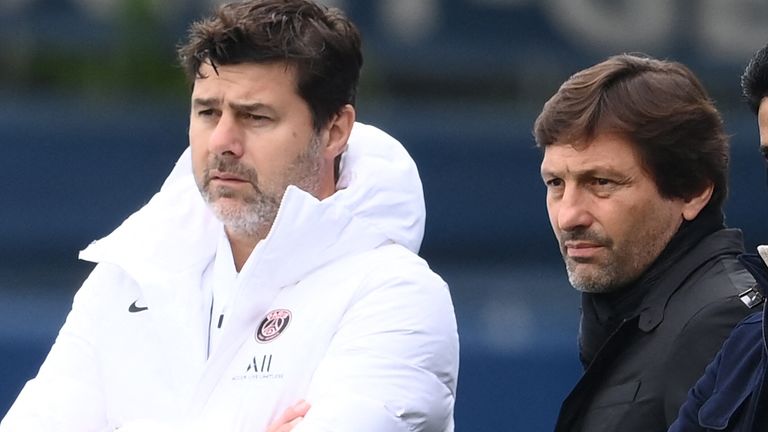 Mauricio Pochettino and Leonardo