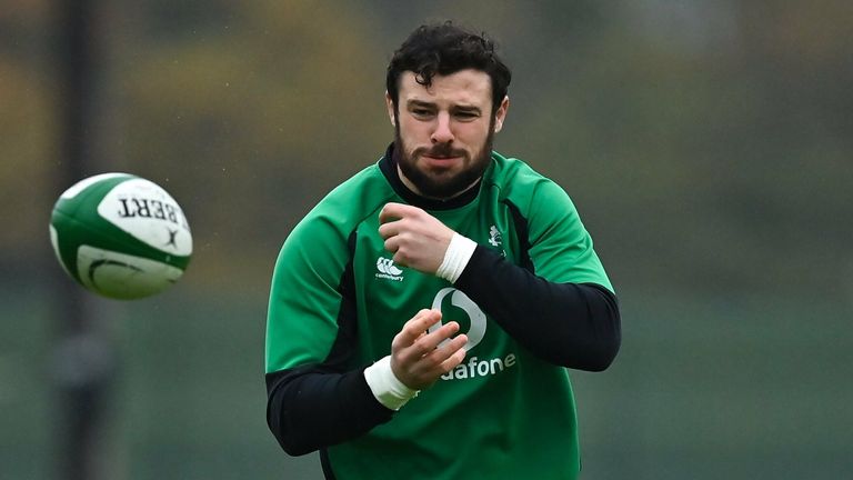 Robbie Henshaw is out due to a wrist injury and has not been named in the squad 
