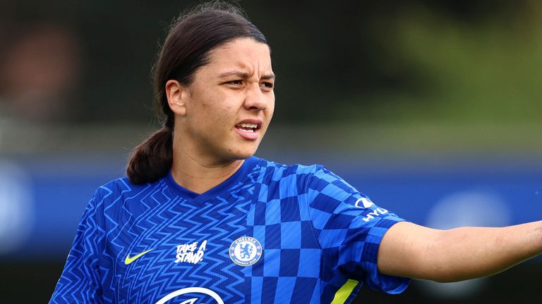 Sam Kerr signed a new deal with Chelsea this week until summer 2024