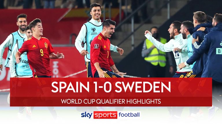 Spain 1-0 Sweden WCQs