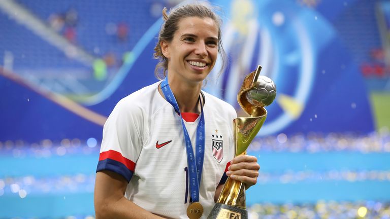 Tobin Heath is targeting a third consecutive World Cup in 2023