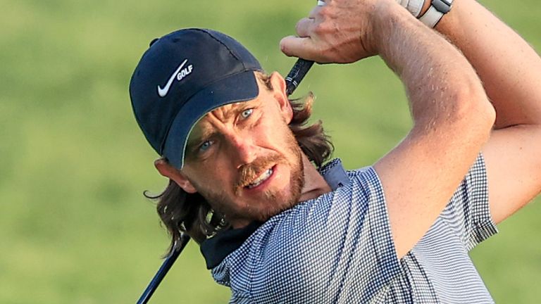 Tommy Fleetwood is three off the lead at halfway