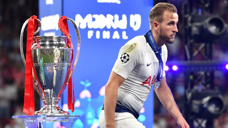 Tottenham were beaten in the 2019 Champions League final, with Harry Kane making a surprise return