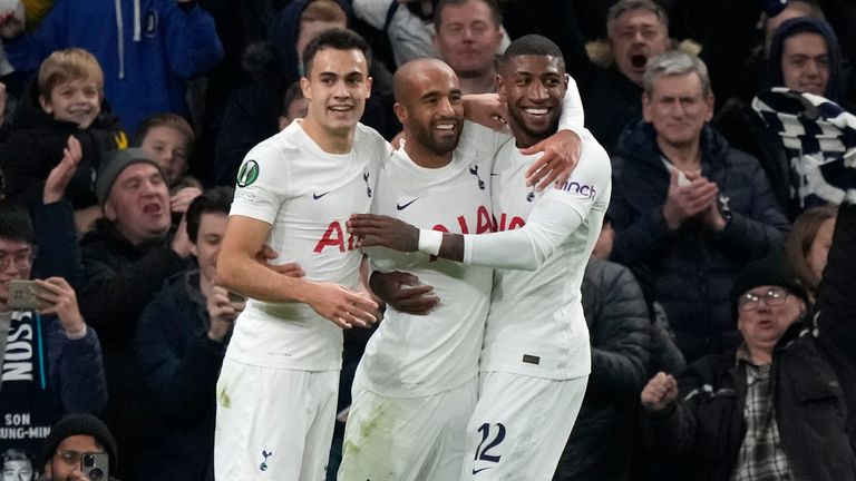 Tottenham raced into a three-goal lead