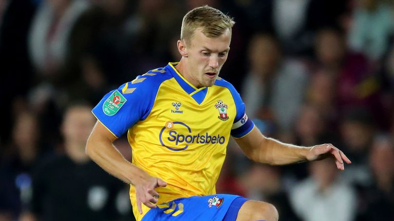 James Ward-Prowse is fit for Southampton's clash with Norwich
