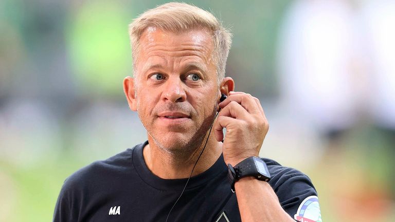 Werder Bremen coach Markus Anfang has denied using a fake COVID-19 vaccination certificate 