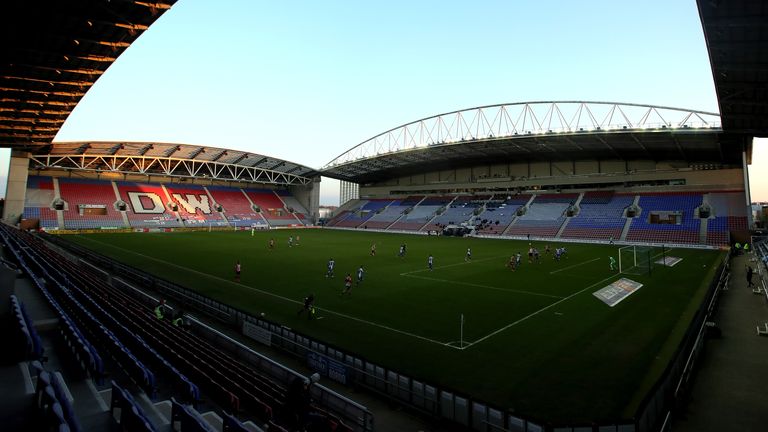 Saturday's game at the DW Stadium will now be played at a later date