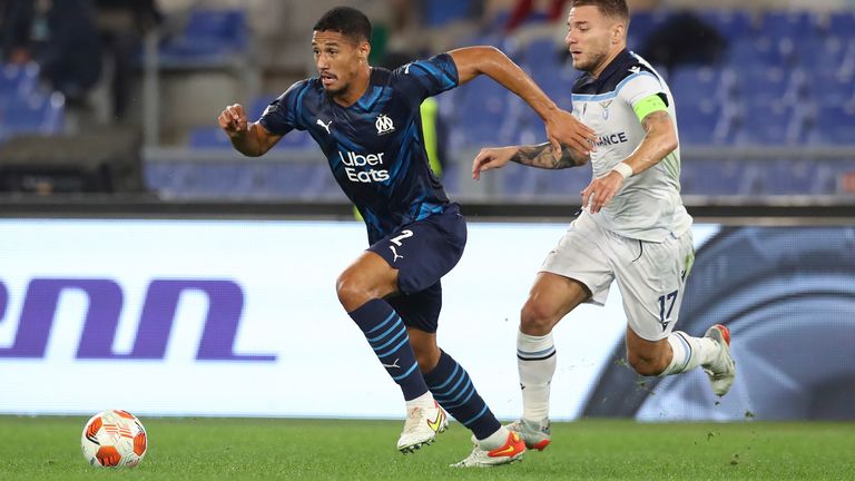 Marseille defender William Saliba