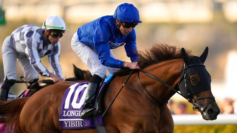 Yibir and William Buick win the Breeders&#39; Cup Turf