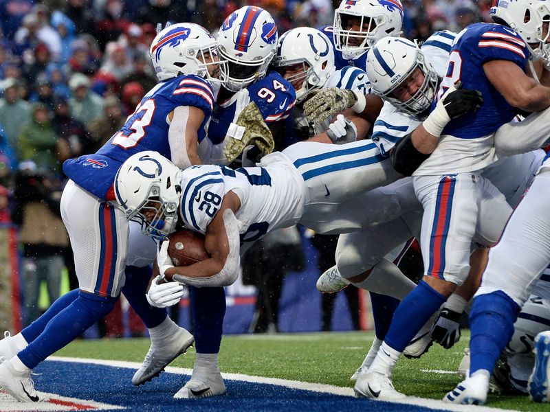 Taylor runs up the score with 5 TDs; Colts beat Bills 41-15 - The San Diego  Union-Tribune