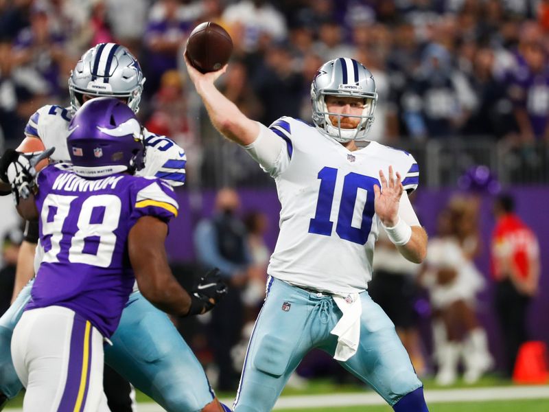 With Dak Prescott down, Cooper Rush passes Cowboys past Vikings 20-16 – The  Denver Post