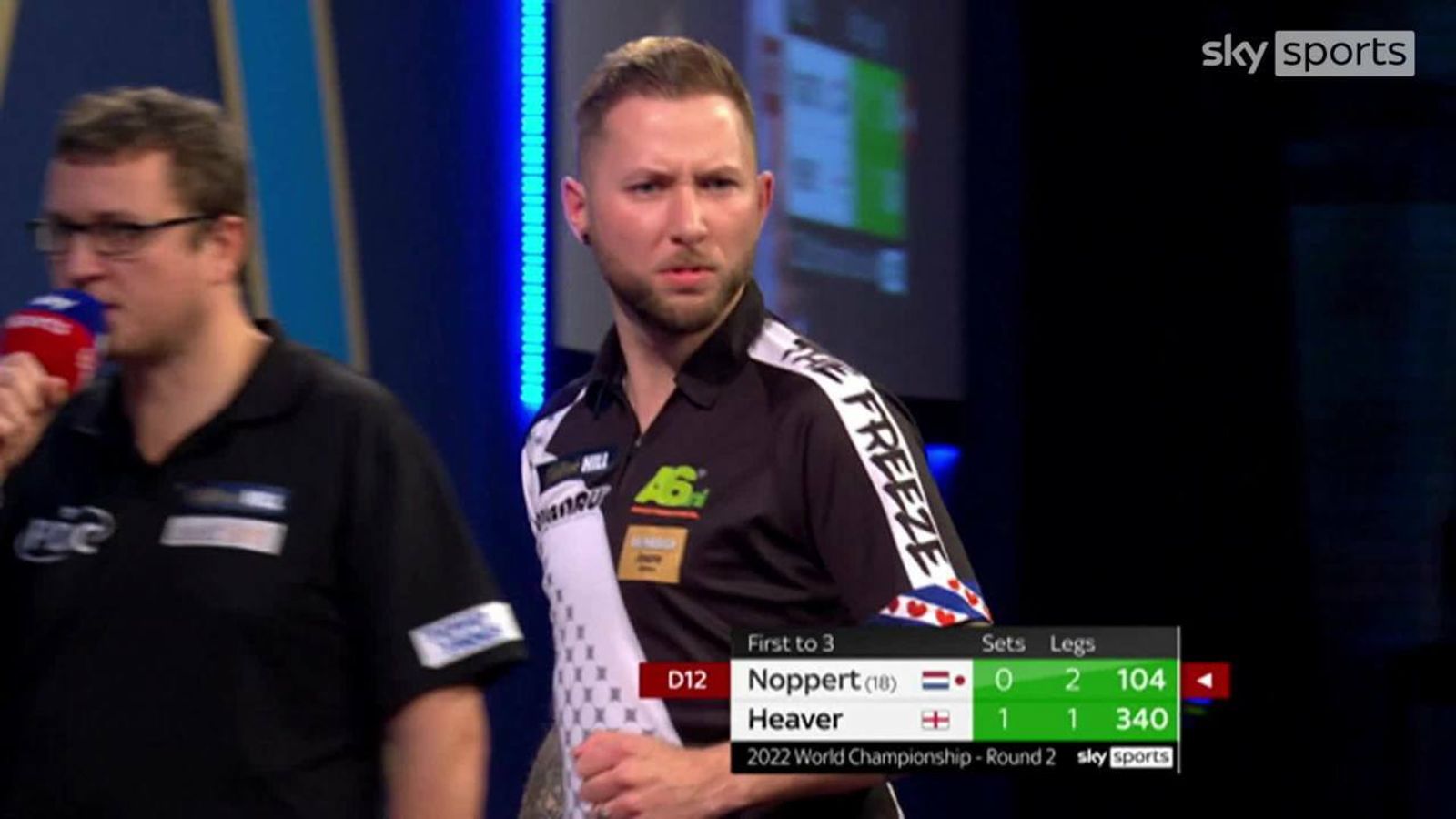 Noppert's pivotal 104 checkout | Darts News | Sky Sports