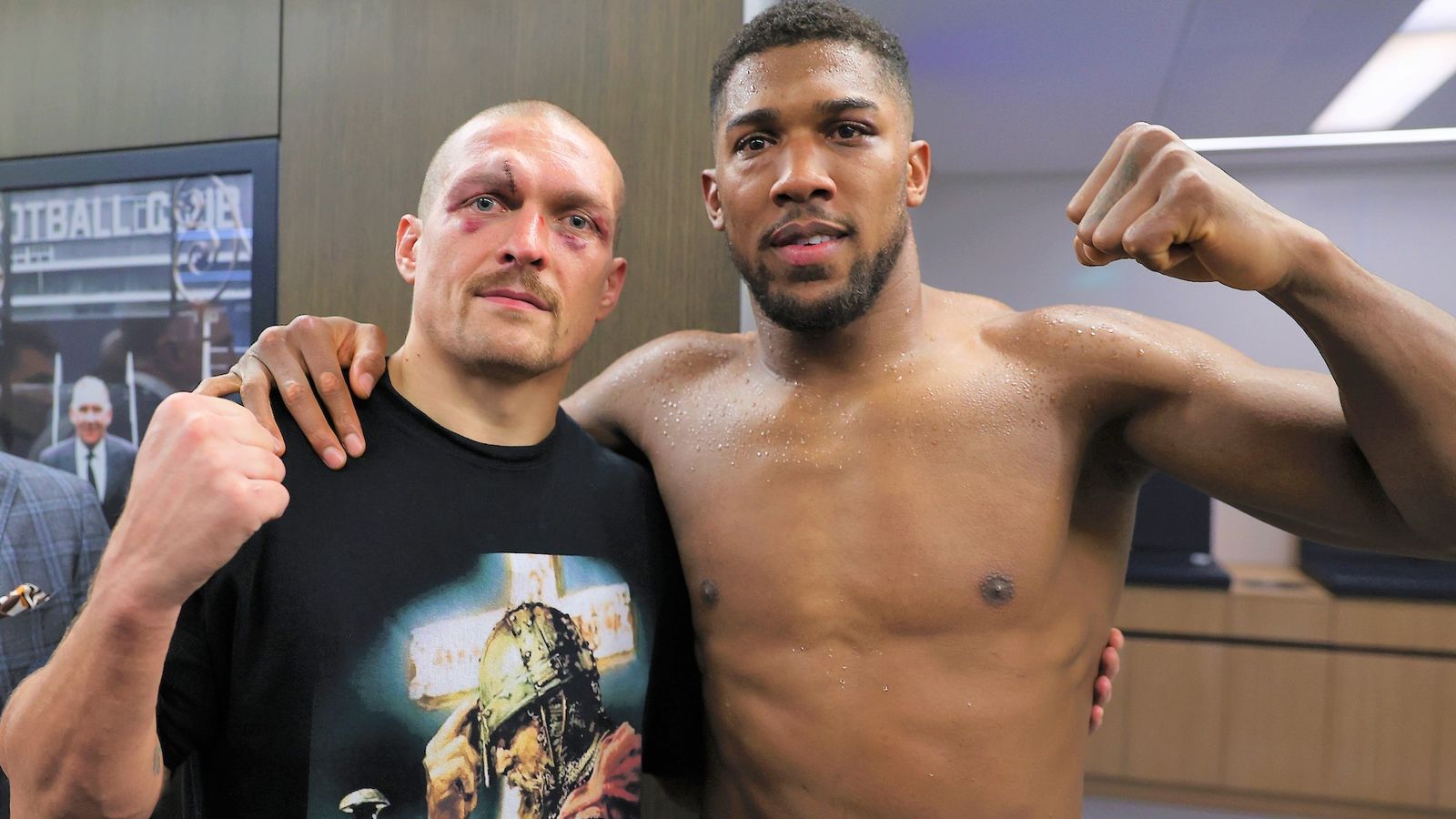 Tim Oleksandr Usyk melanjutkan rencana untuk pertandingan ulang melawan Anthony Joshua musim panas ini |  berita kotak