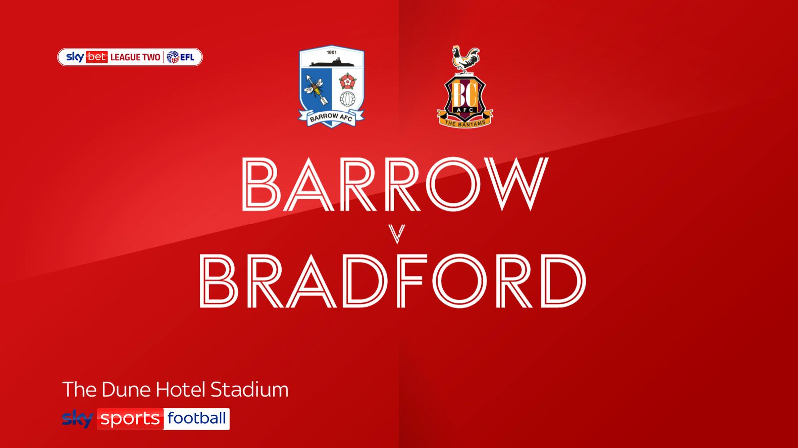 Barrow 3-2 Bradford: Josh Gordon Scores Winner In Five-goal Thriller ...