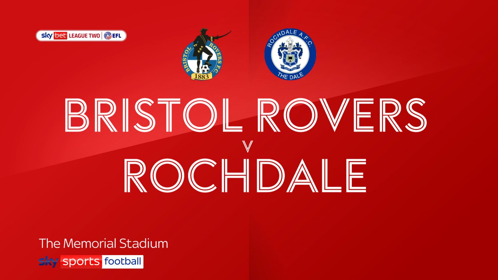 Bristol Rovers 42 Rochdale Aaron Collins scores twice for hosts