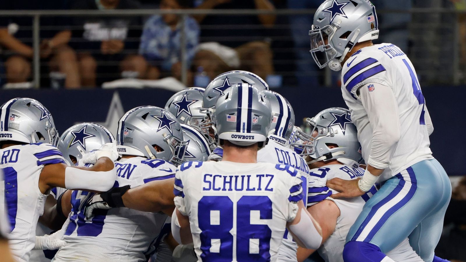 Washington 14-56 Dallas Cowboys: Dak Prescott Throws Four Touchdowns In ...