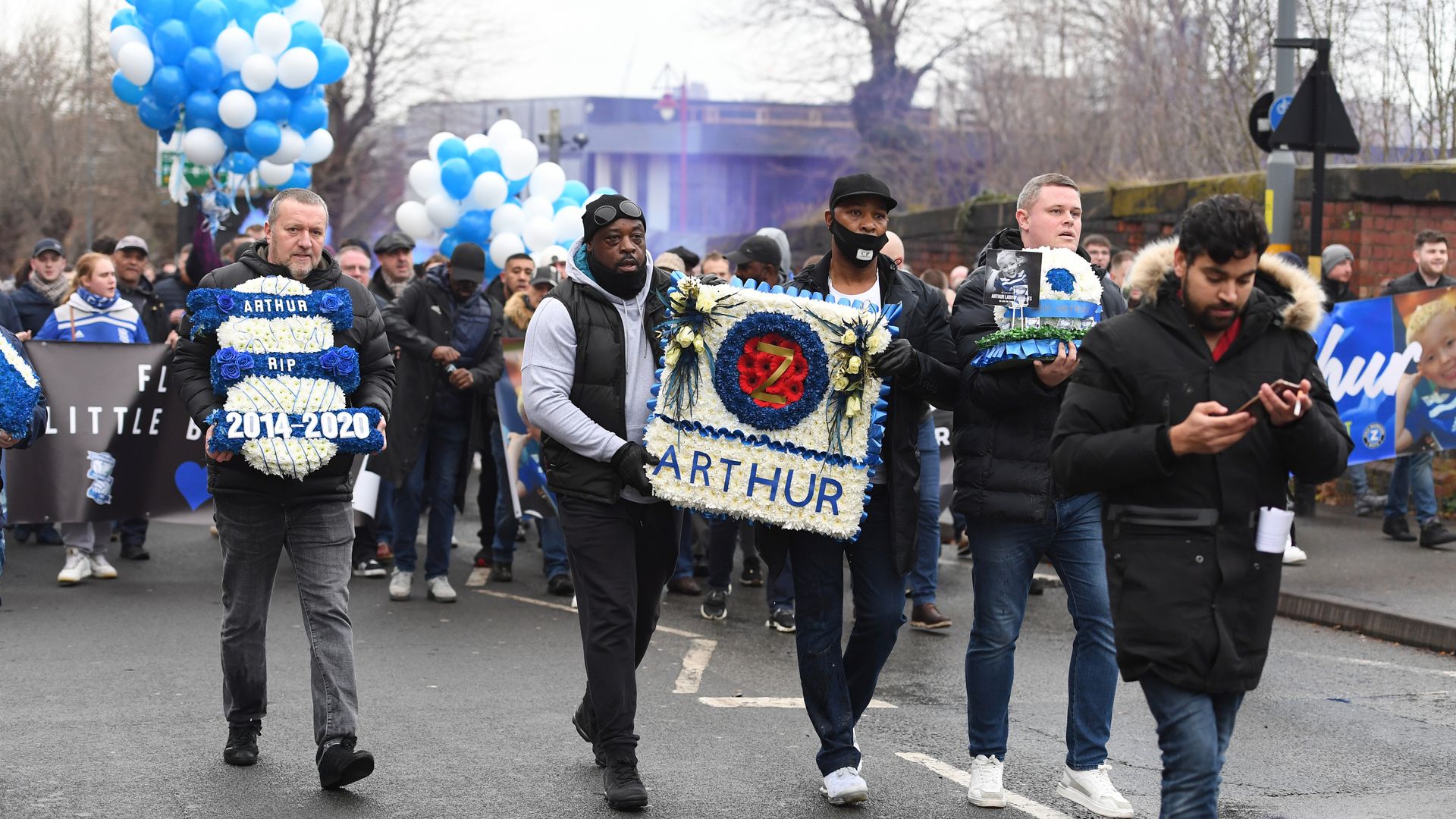 Birmingham City pay tribute to Arthur Labinjo-Hughes