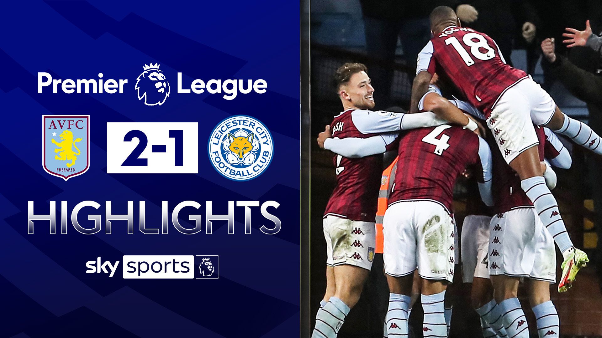 Konsa scores twice as Villa fight back