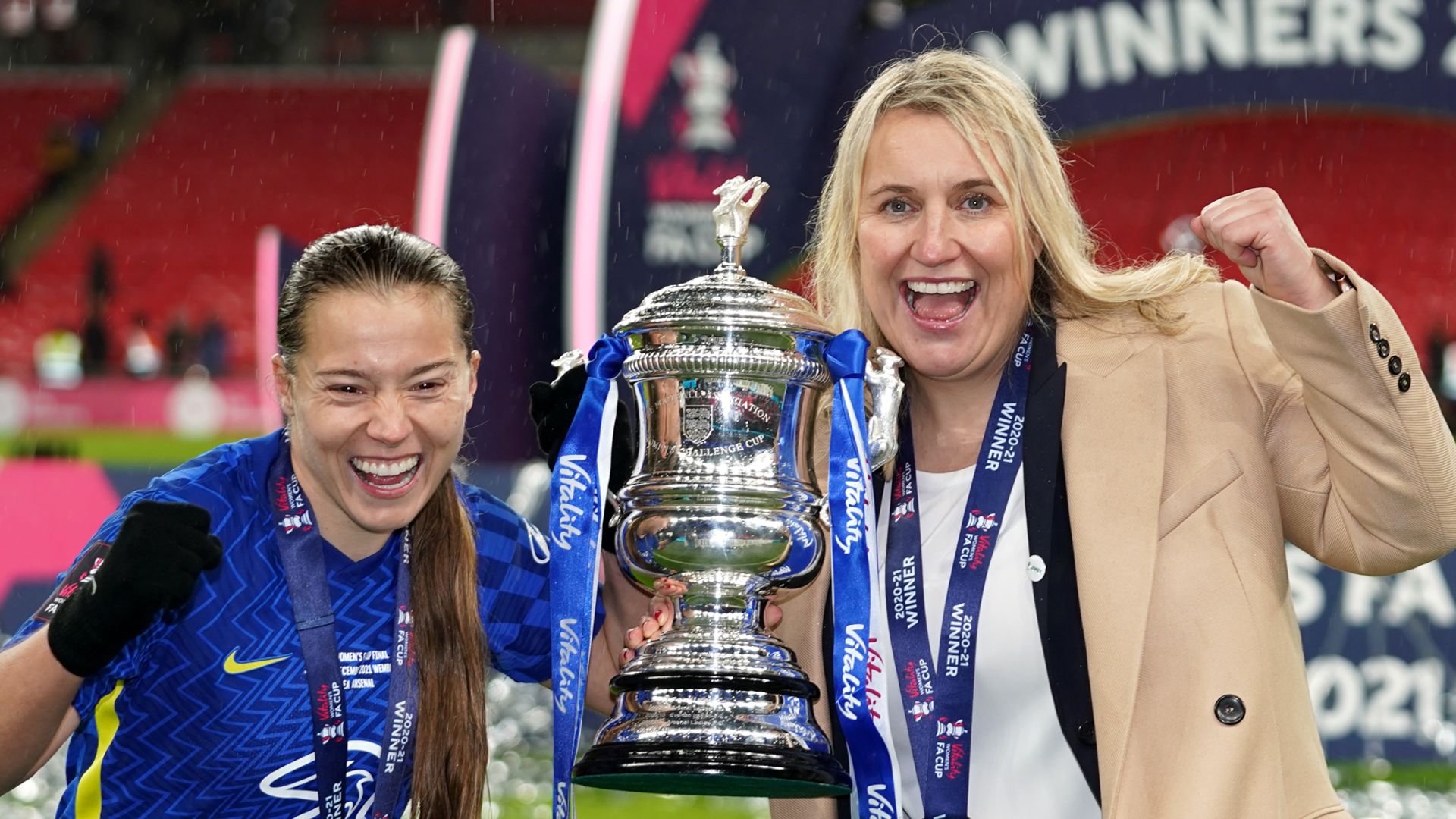 Hayes 'over the moon' as Kirby returns for Women's FA Cup final