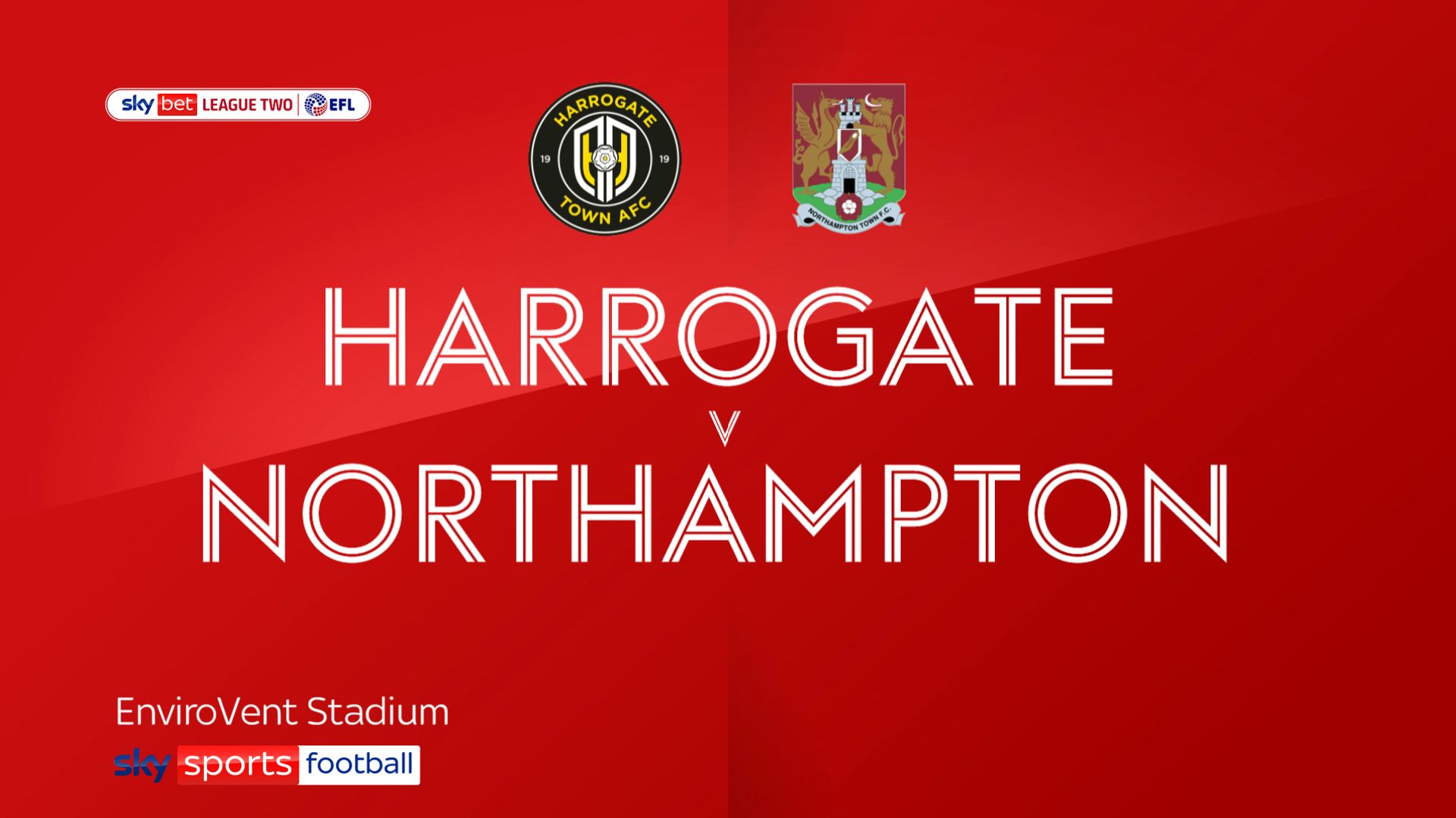 Northampton beat Harrogate for fourth win in a row