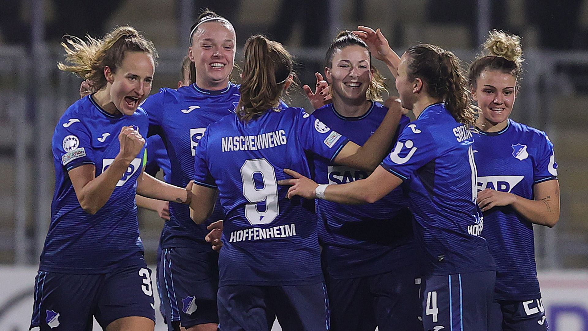 Hoffenheim Women vs Arsenal Women latest score