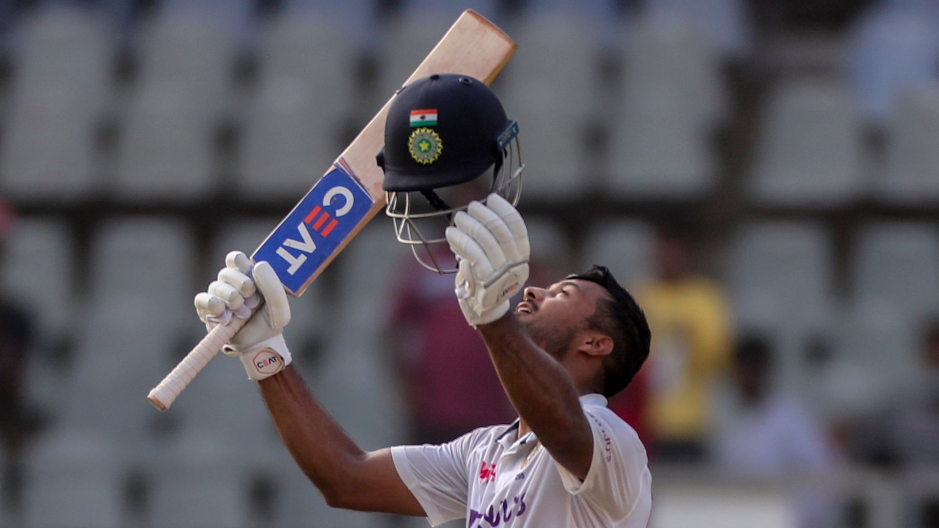 Agarwal century puts India in strong position