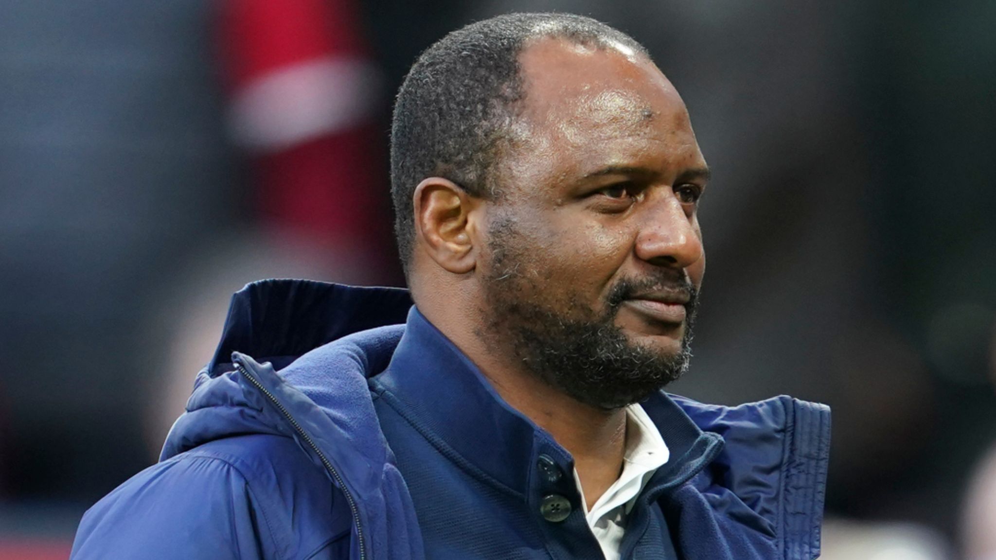 Patrick Vieira: Crystal Palace manager misses Premier League trip