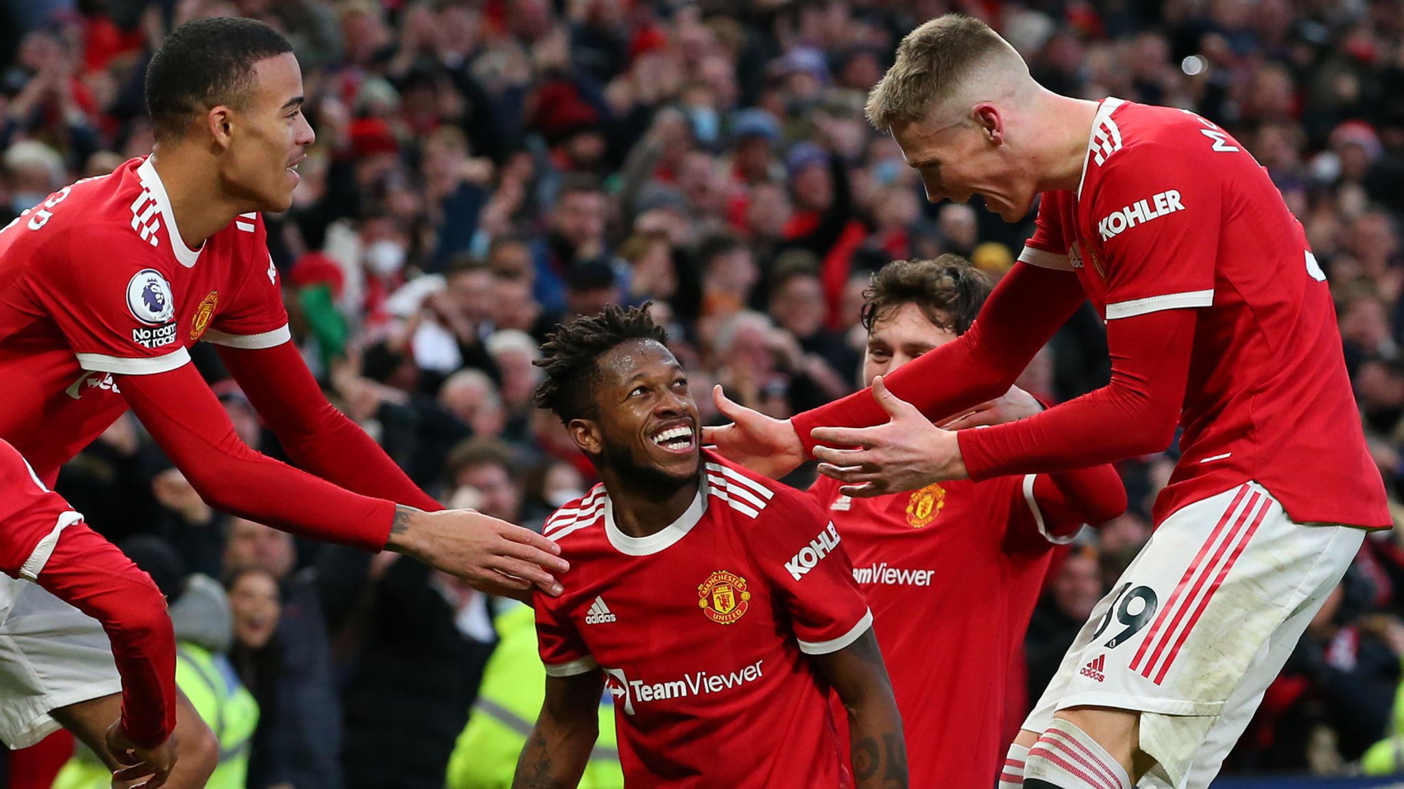 Manchester United 1-0 Crystal Palace Fred fires Ralf Rangnick to debut victory Football News Sky Sports