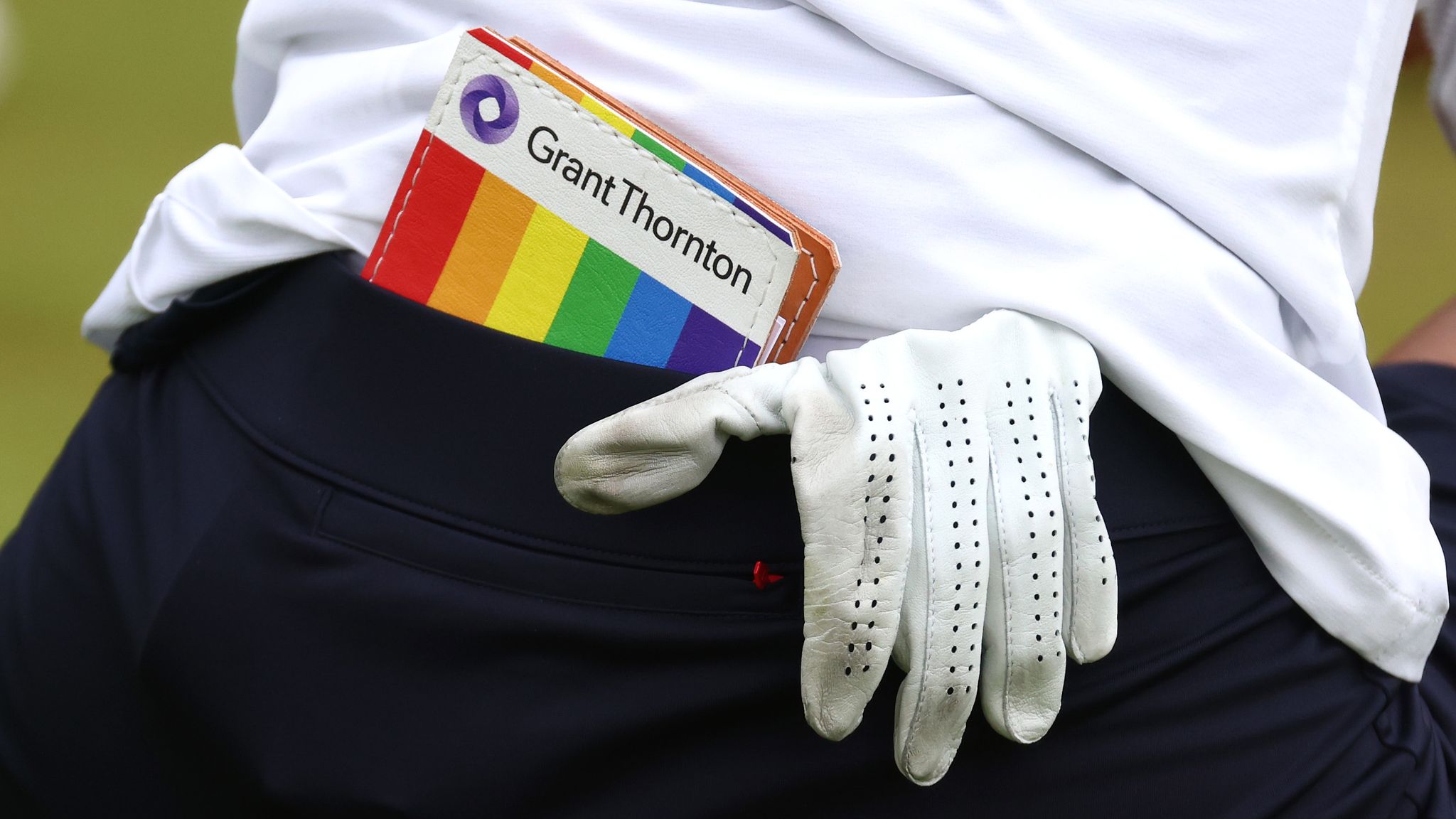 Rainbow Laces Praise for Collin Morikawa's Pride yardage book on Sky Sports Golf Podcast as