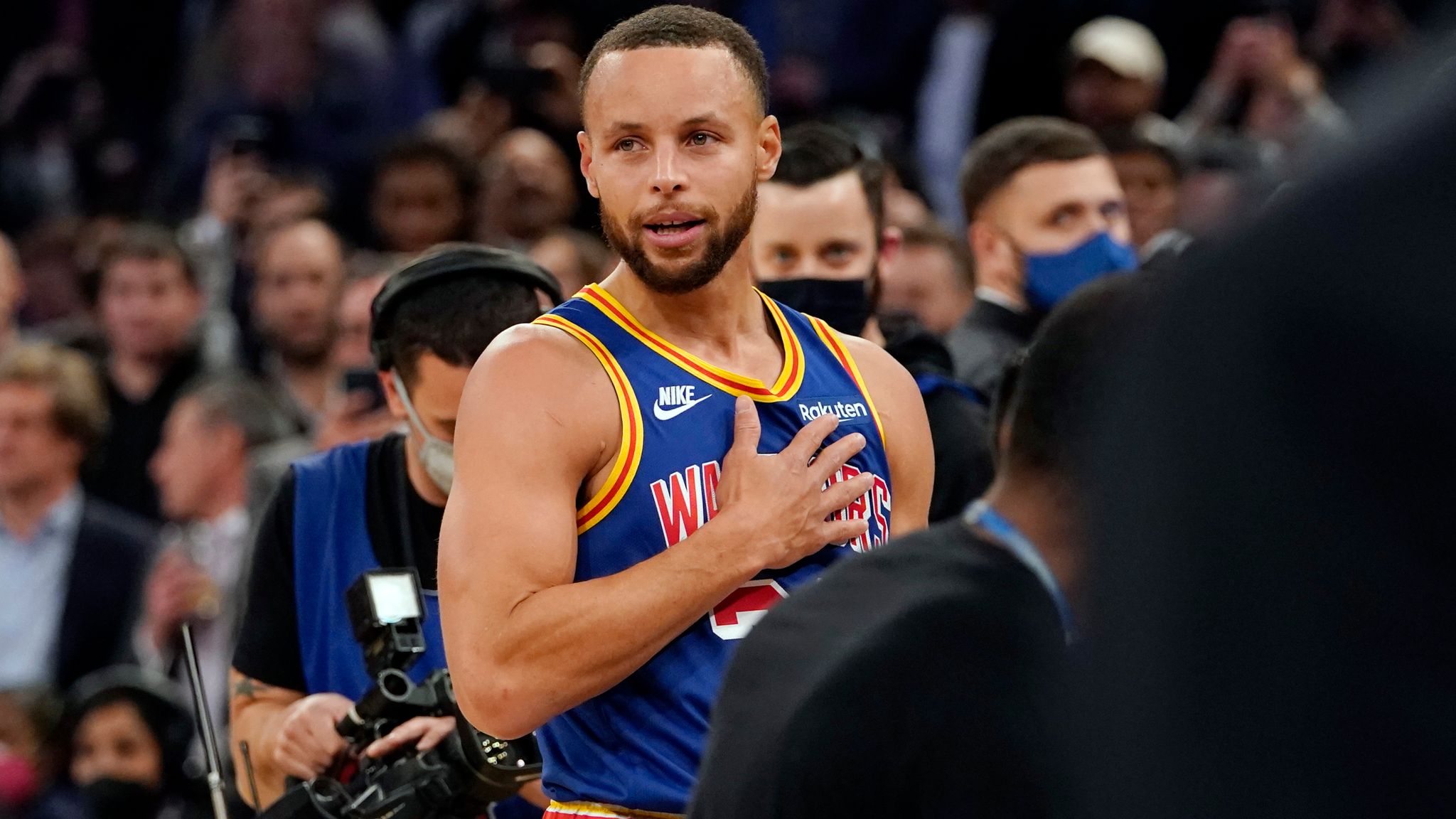 Stephen Curry Breaks Ray Allen's Record To Become NBA's All-time Leader ...